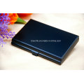 Aluminum Business Card Holder with Mirror Inside